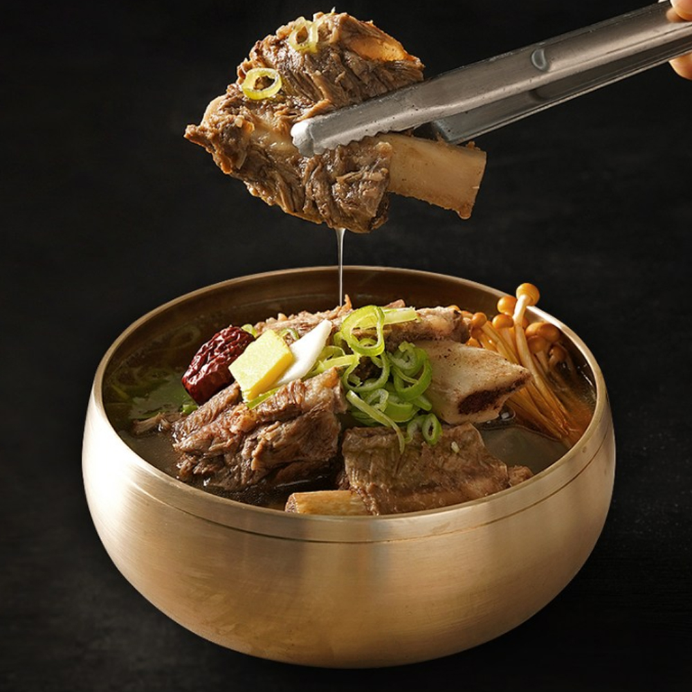 도깨비 왕갈비탕 프리미엄 뼈있는 진한 소갈비 국밥 1kg - 상품 이미지