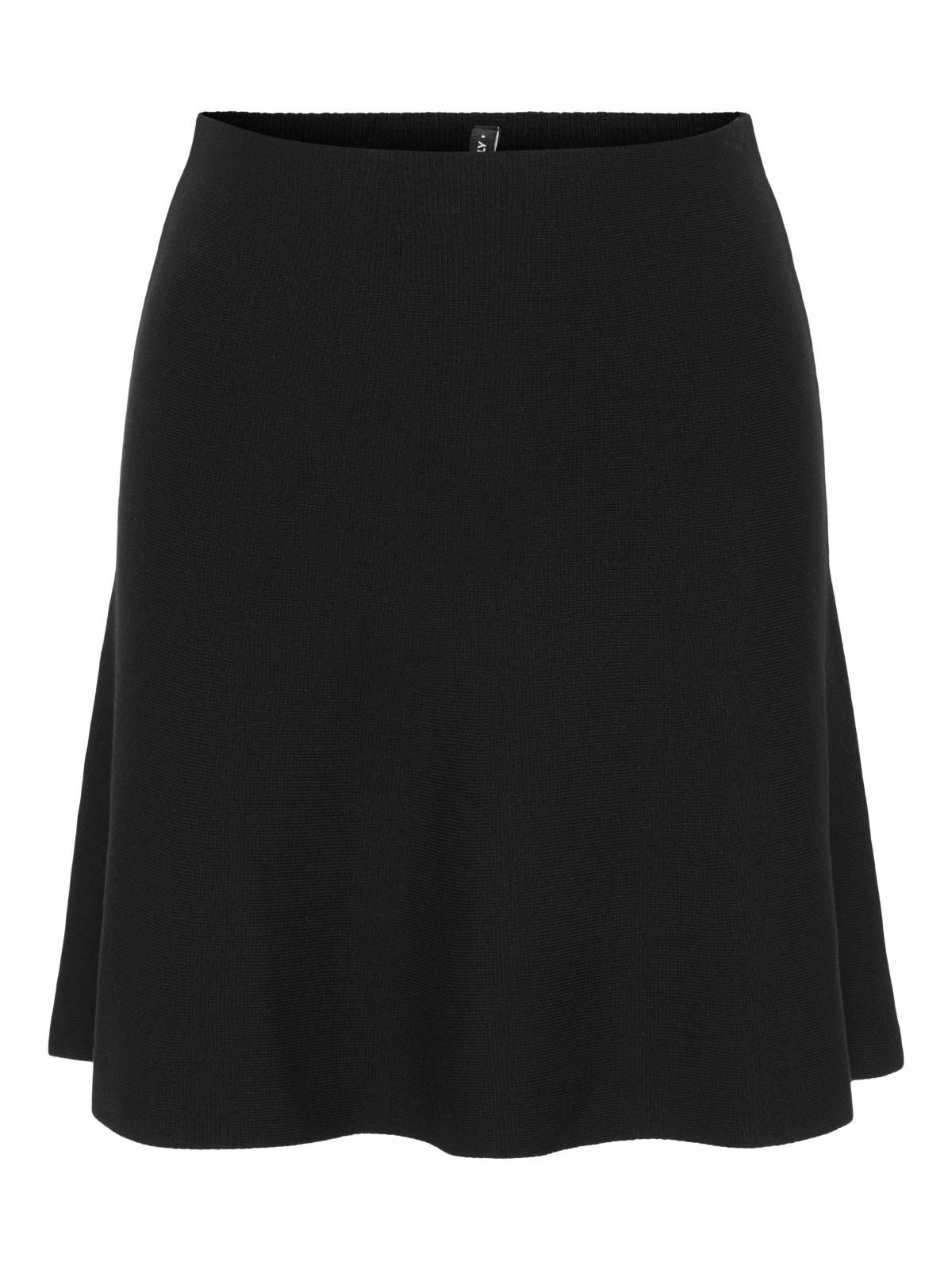 온리 베이직 미니 블랙 스커트 15364268_2161 BLACK / BLACK - 상세 이미지 3