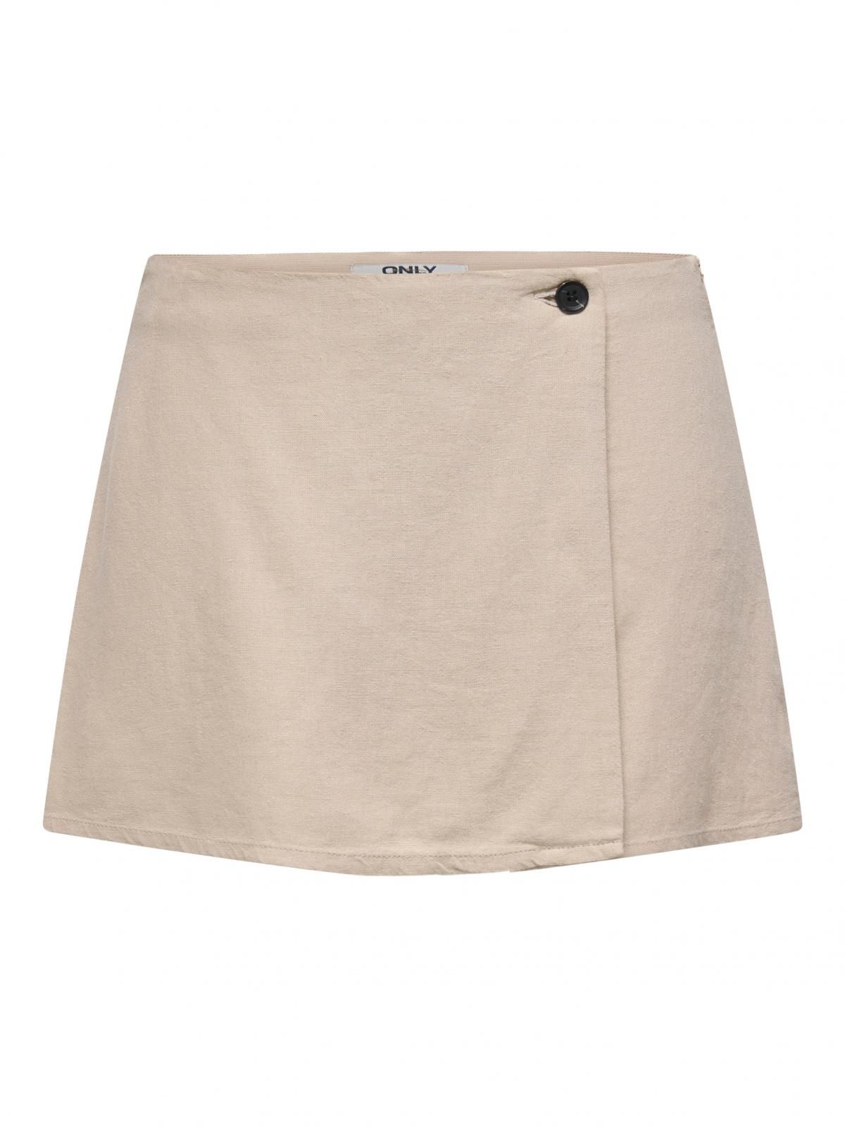 온리 모던 베이지 미니 스커트 15338905_108 GREY / OXFORD TAN - 상세 이미지 3