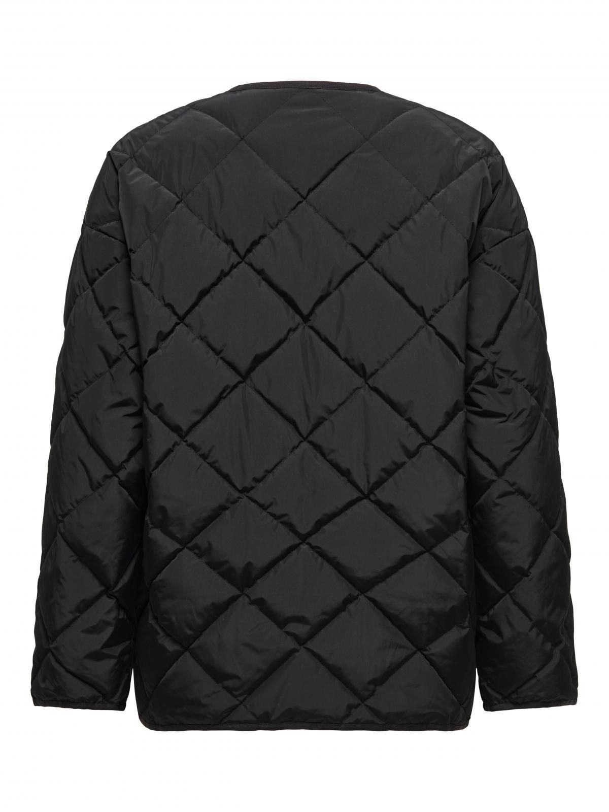 온리 테크니컬 경량 퀼팅 하이넥 재킷 15366048_2161 BLACK / BLACK - 상세 이미지 4
