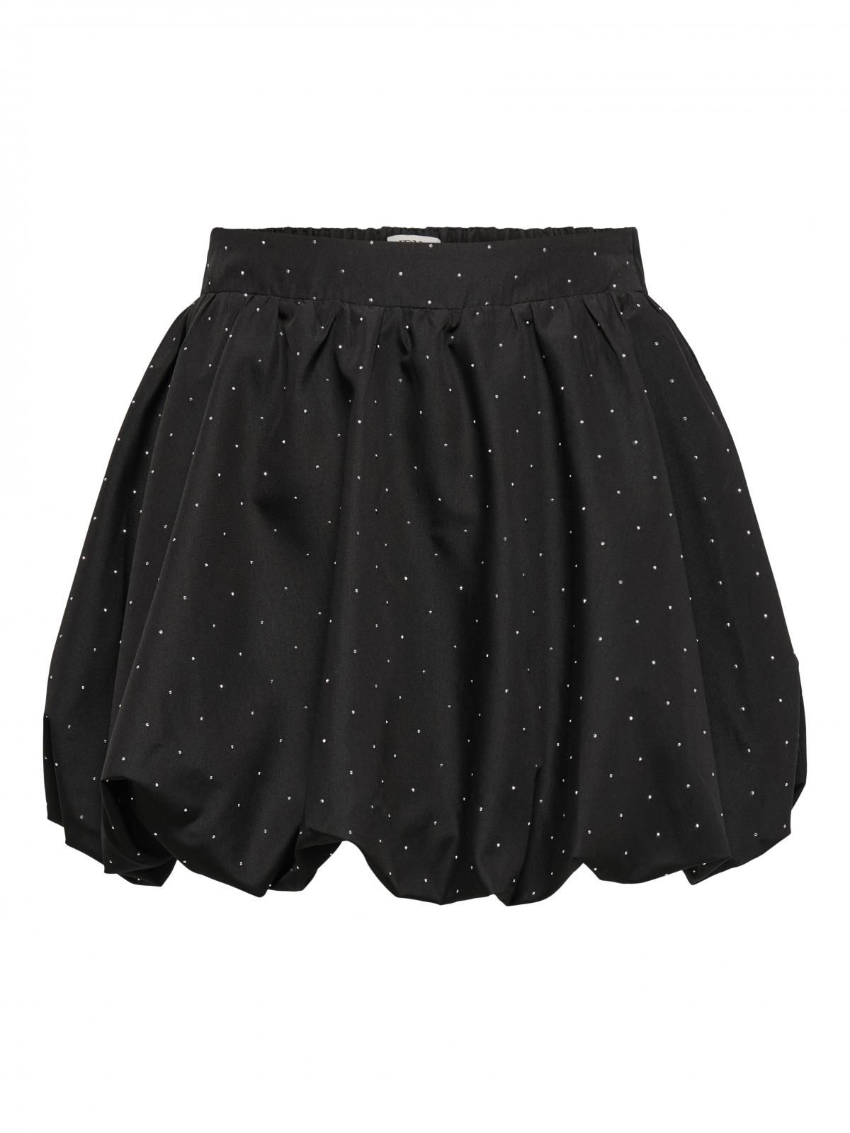 제이디와이 페미닌 하이웨이스트 미니 스커트 15364999_2161_1239198 BLACK / BLACK - 상세 이미지 3