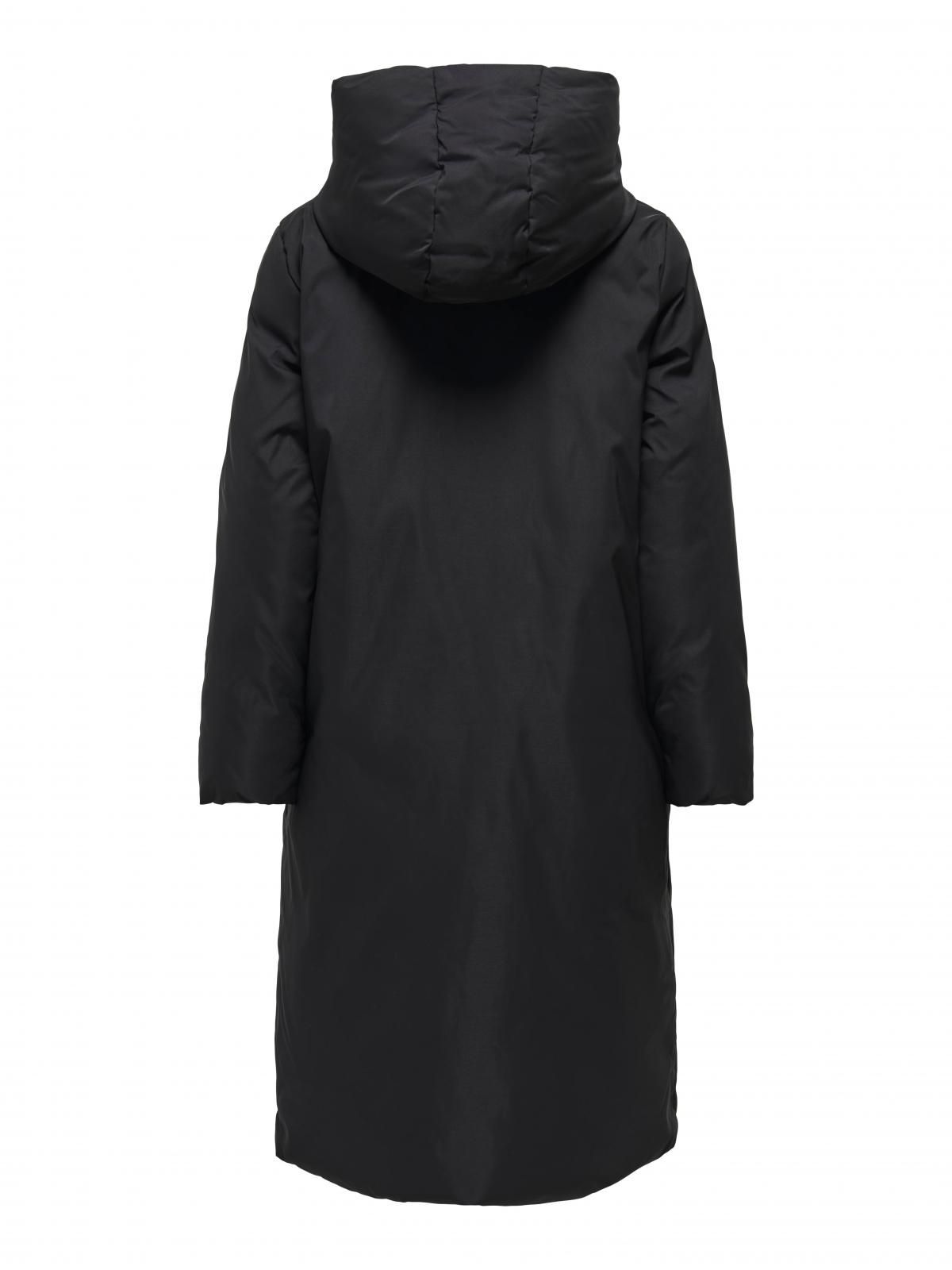 제이디와이 후드 버튼 패딩 코트 15363260_2161 BLACK / BLACK - 상세 이미지 4