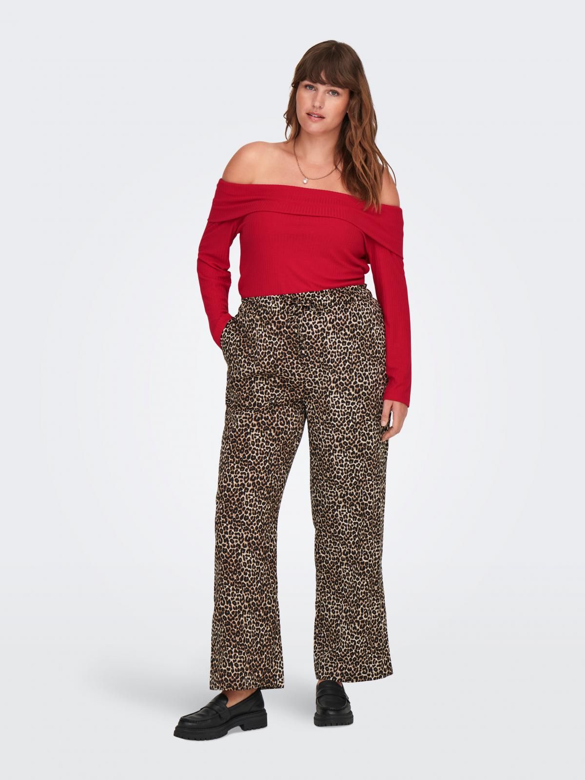 온리 오프숄더 레드 롱슬리브 탑 15342370_767 RED / MARS RED - 상세 이미지 5