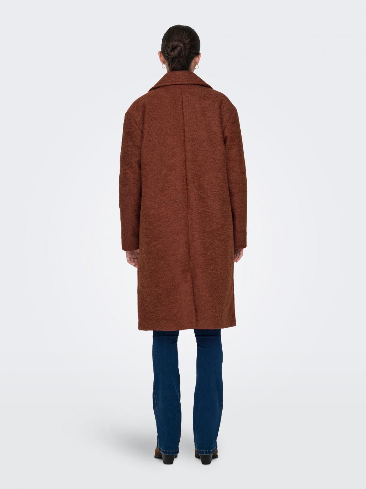 제이디와이 부클레 롱 코트 브라운 15328166_7203 RED / ROASTED RUSSET - 상세 이미지 3