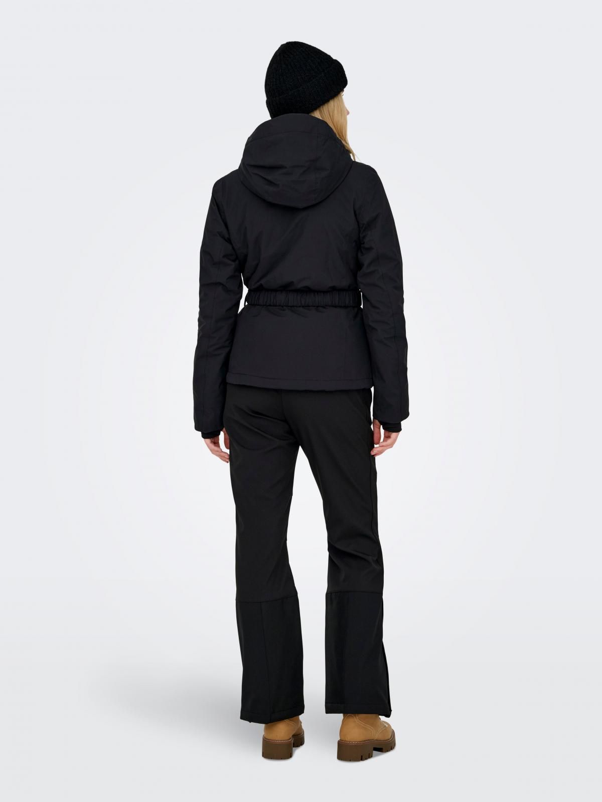 온리 테크니컬 방수 벨트 스키 자켓 15353958_2161 BLACK / BLACK - 상세 이미지 2