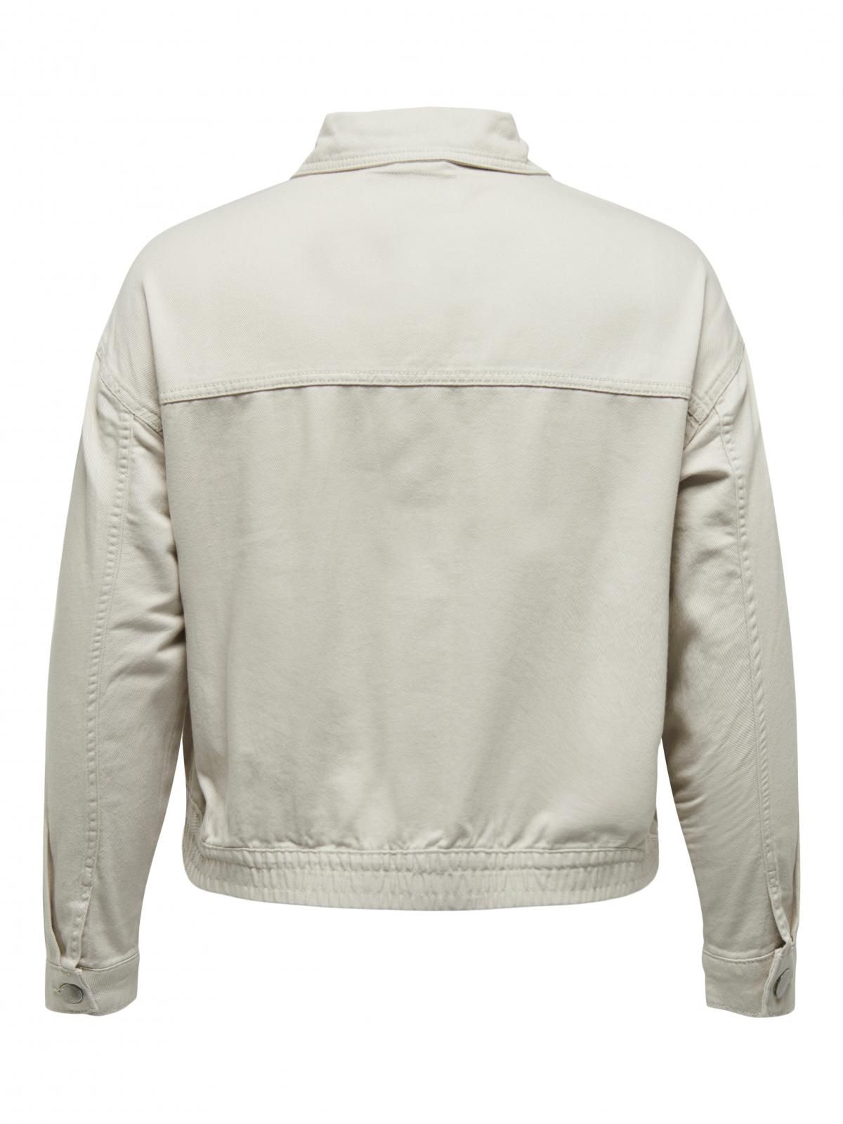 온리 캐주얼 크롭 재킷 15292569_115 BEIGE / PUMICE STONE - 상세 이미지 4