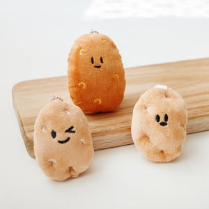 감자 인형 키링 구황작물 야채 하찮은 웃긴 못난이 강릉 우정템 솔직 후기 | 실사용자 리뷰 분석 - 상품 이미지 1