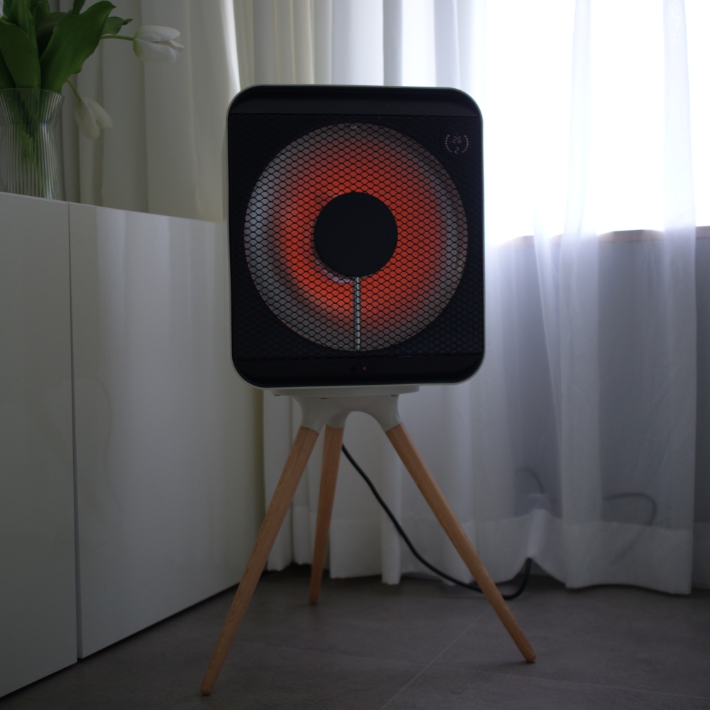 신일 에코팬 큐브 히터 저전력 하이라이트 히터 전기난로 온열기