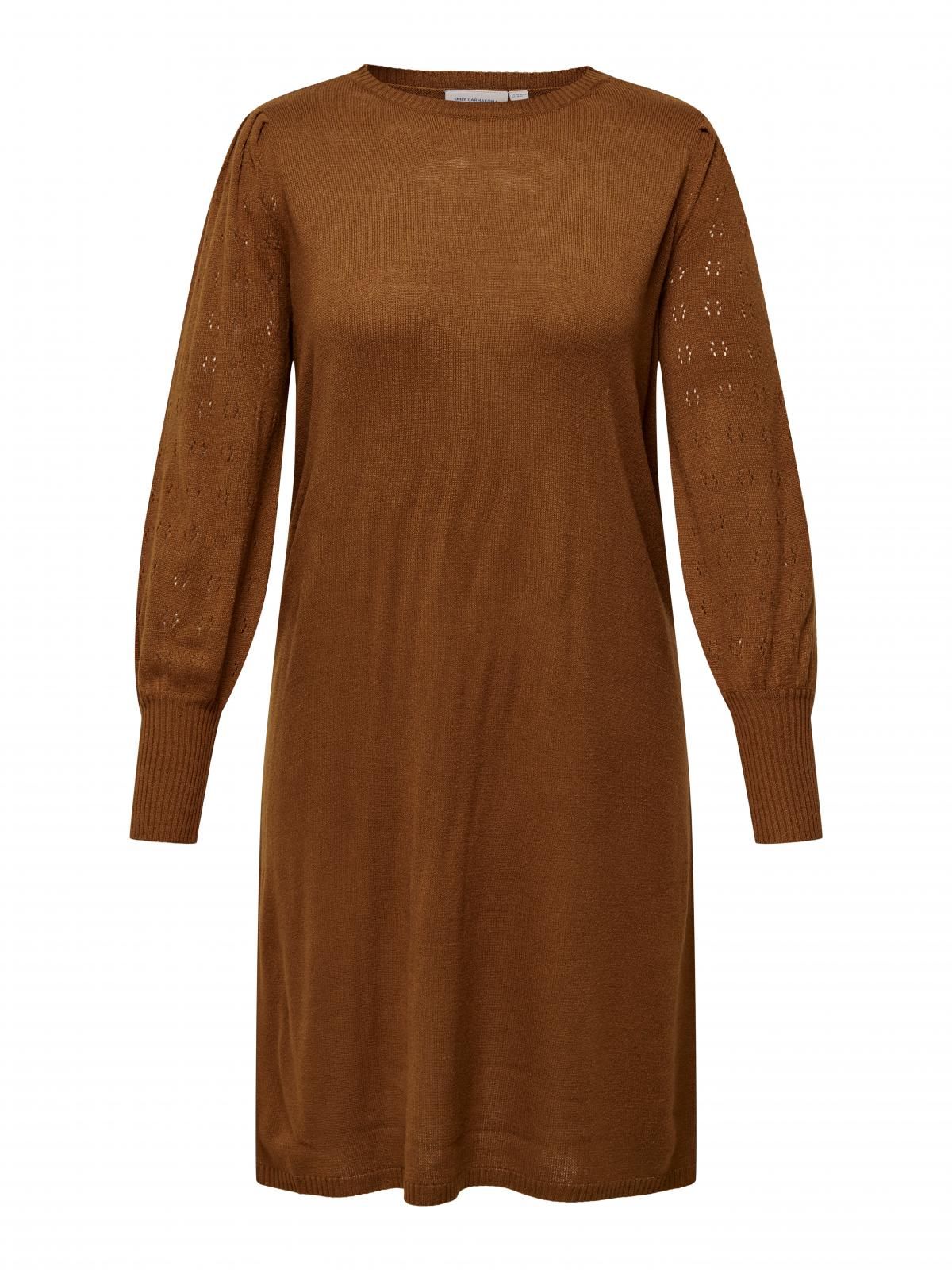 온리 트렌디 니트 롱 원피스 루즈핏 브라운 15303651_252 BROWN / MONKS ROBE - 상세 이미지 3