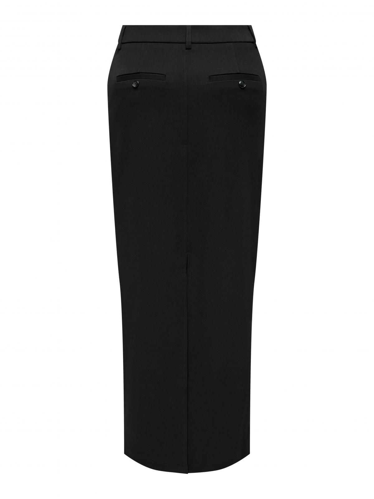 온리 베이직 롱 맥시 스커트 블랙 15327967_2161 BLACK / BLACK - 상세 이미지 4