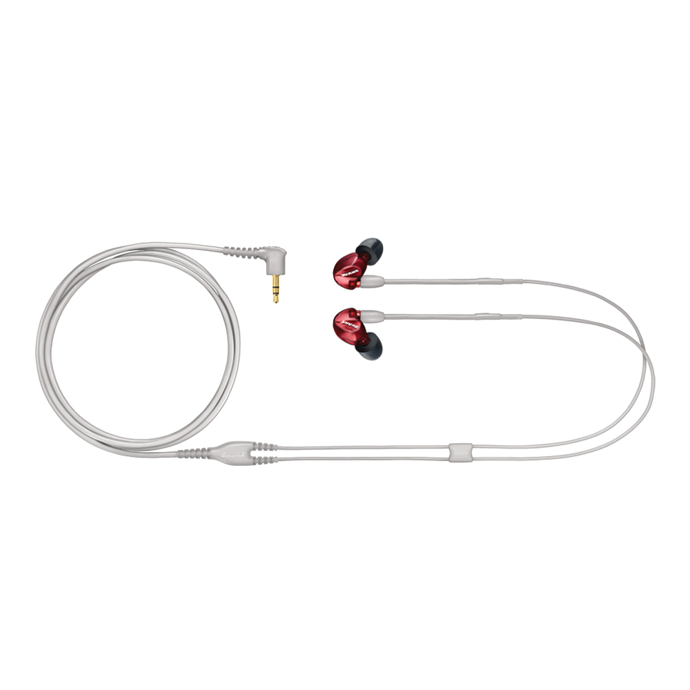 [SHURE] 슈어 스페셜 에디션 SE535LTD  사운드 아이솔레이팅 이어폰 (레드) - 상세 이미지 3