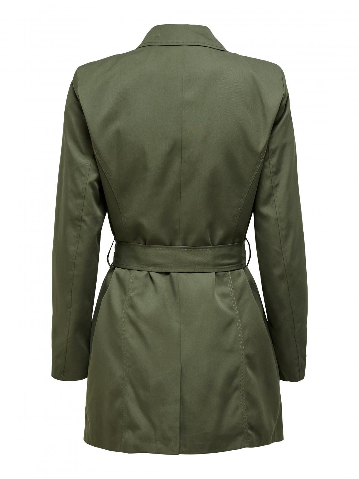 온리 카키 더블버튼 벨트 트렌치코트 15191821_1927 GREEN / GRAPE LEAF - 상세 이미지 5