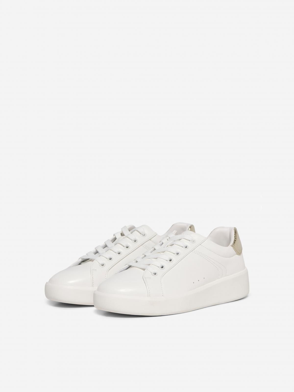 온리 글리터 베이직 로우탑 스니커즈 15252747_2206_925252 WHITE / WHITE - 상세 이미지 5