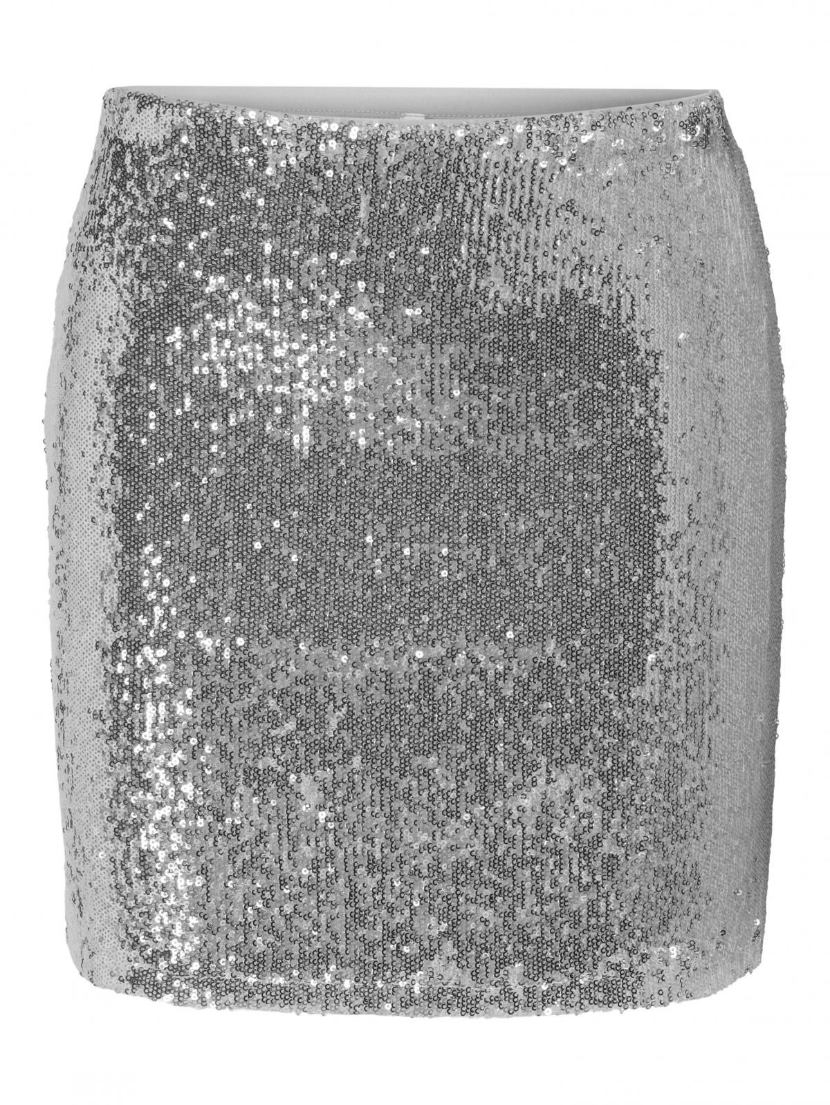온리 글리터 시퀸 미니 스커트 15357339_387_1217837 GREY / SILVER - 상세 이미지 3