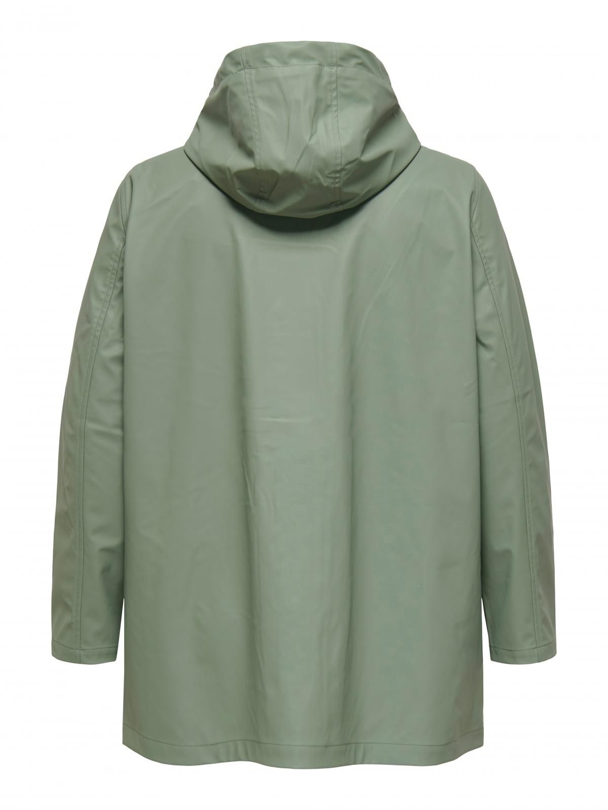 온리 빅사이즈 방수 테크니컬 레인코트 15363648_2040 GREEN / AGAVE GREEN - 상세 이미지 4