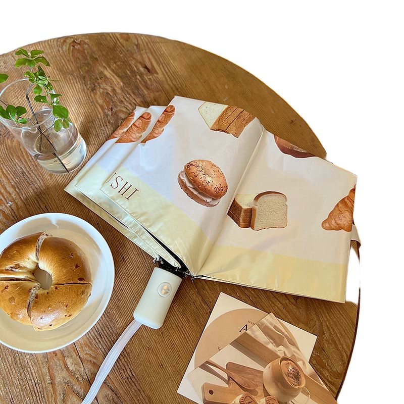 인스풍 블랙코팅 자동 양산 겸용 자외선 차단 우산 - 상품 이미지