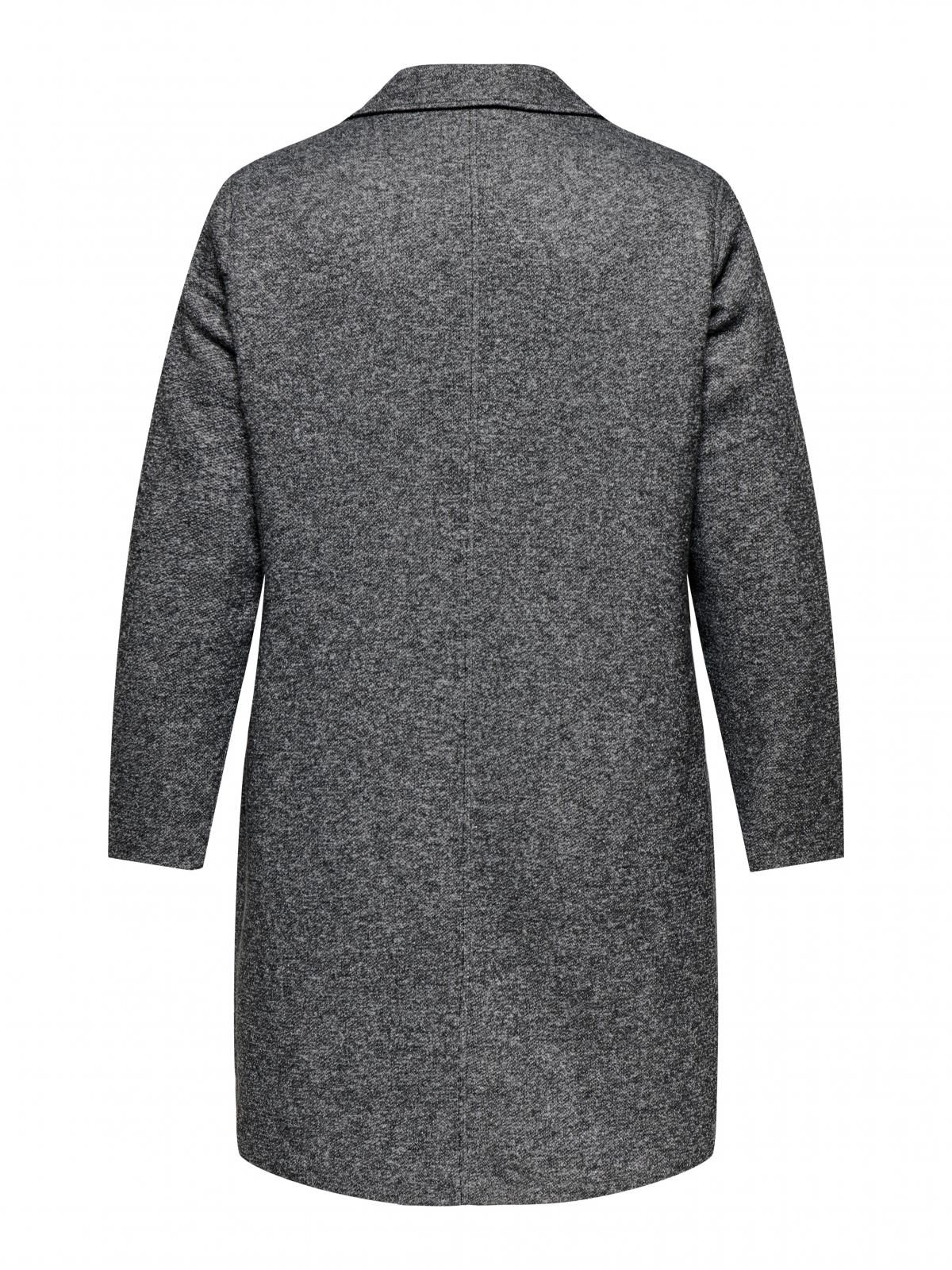온리 빅사이즈 테크니컬 롱 코트 15350055_2222_1191158 GREY / DARK GREY - 상세 이미지 4