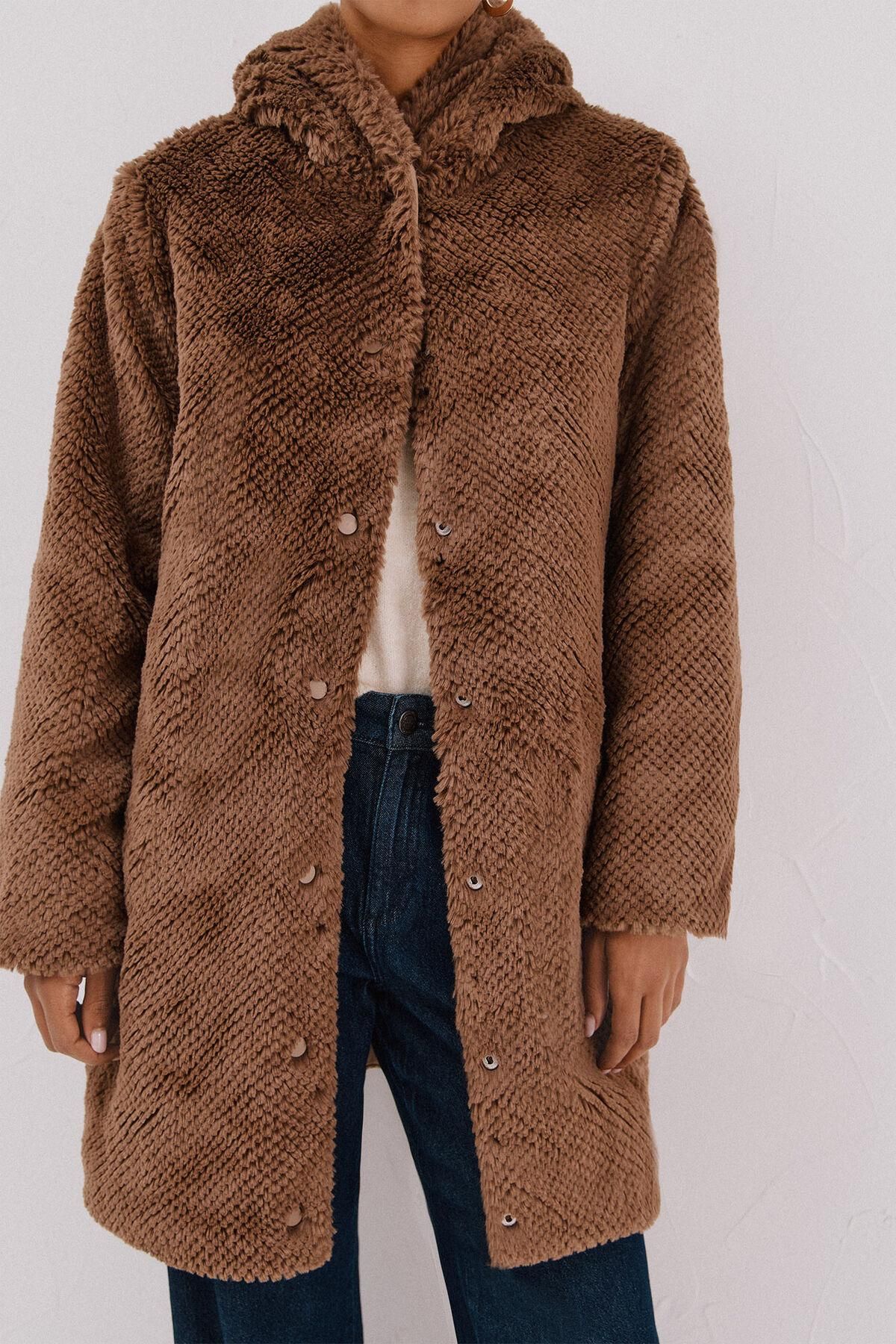 꼬르떼피엘 양면 테크니컬 롱 퍼코트 6612753 BEIGE - 상세 이미지 3
