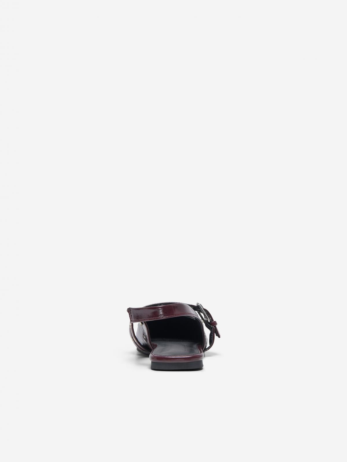 온리 글리터 스터드 버건디 스트랩 샌들 15340903_1013 PURPLE / BURGUNDY - 상세 이미지 2