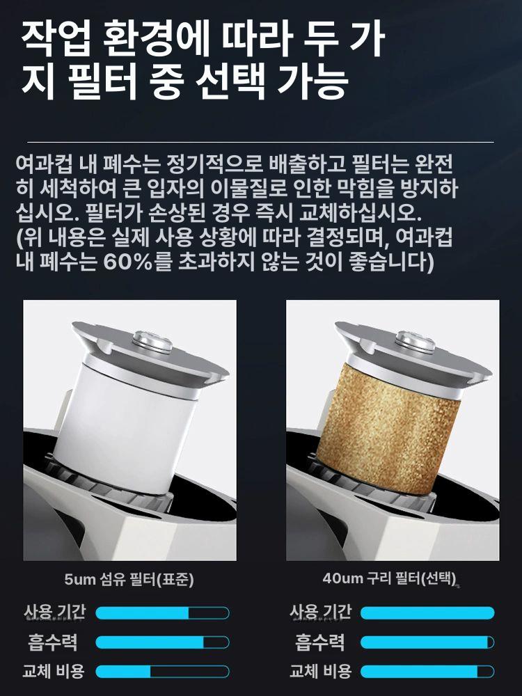 컴프레샤 유수분리기 수분필터 배수 에어레귤레이터 구역 AC2000-02 A - 상세 이미지 3