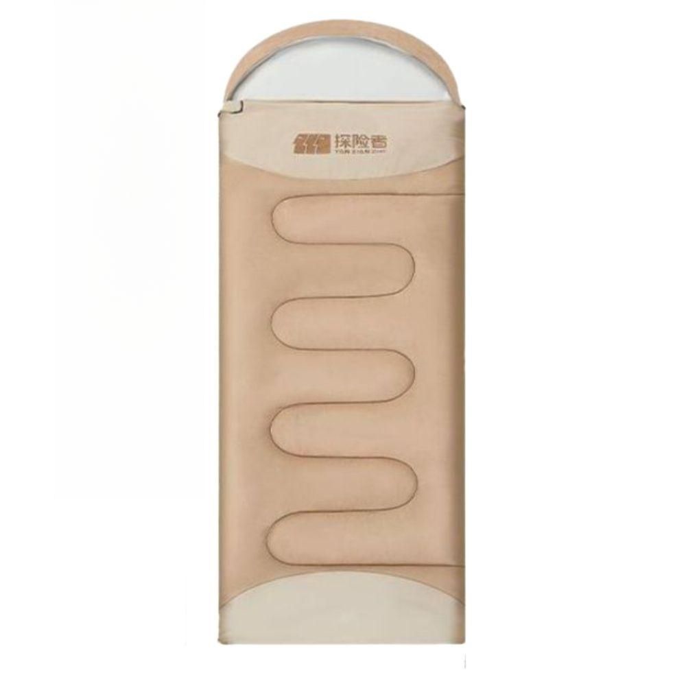 세탁기 사용가능 동계 백패킹 캠핑 이불겸용 이불 침낭 차박 겨울침낭 카키 0.7KG (16C) - 상품 이미지