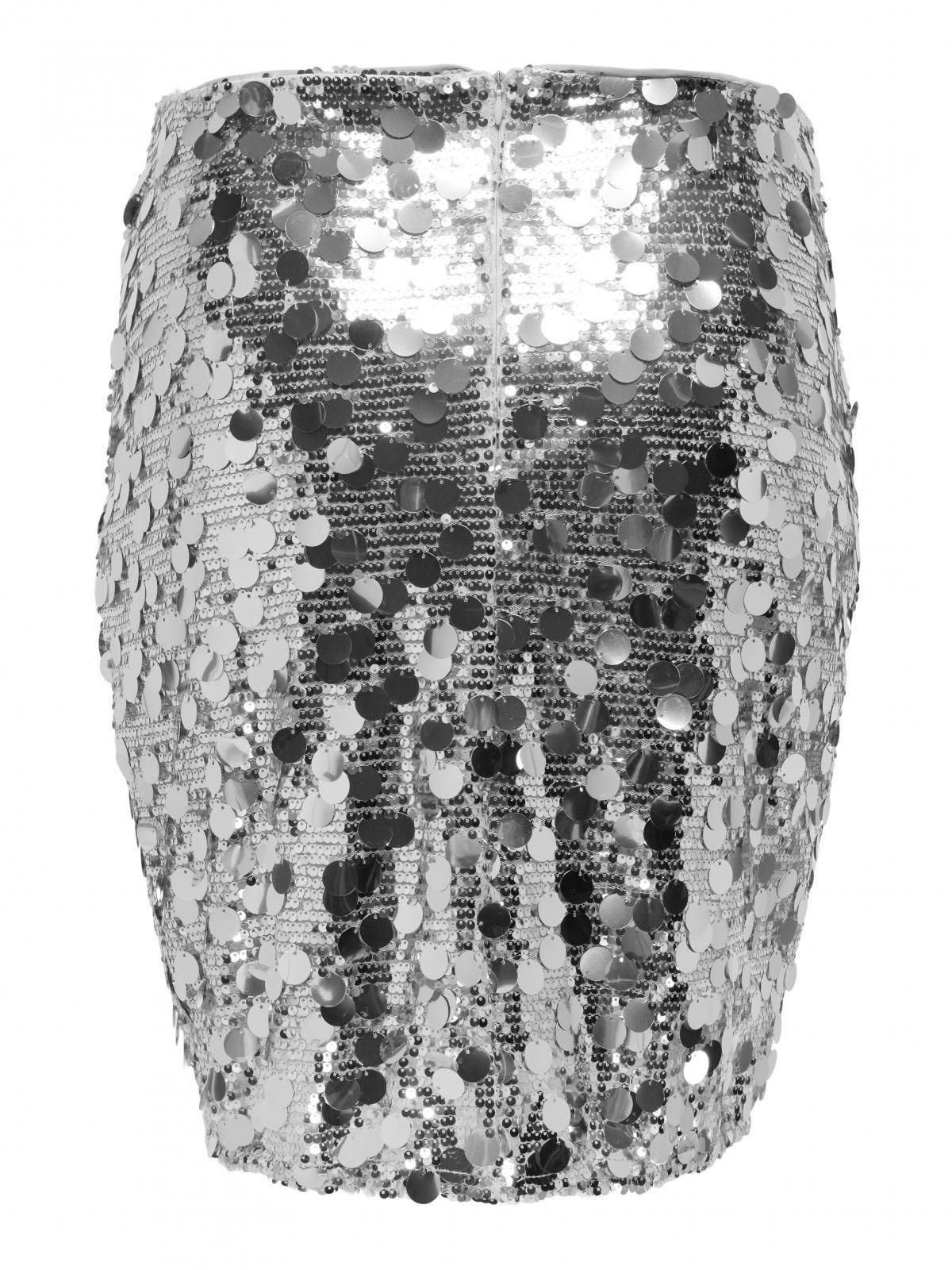 온리 시퀸 글리터 테크니컬 미니 스커트 15361076_387_1230556 GREY / SILVER - 상세 이미지 4