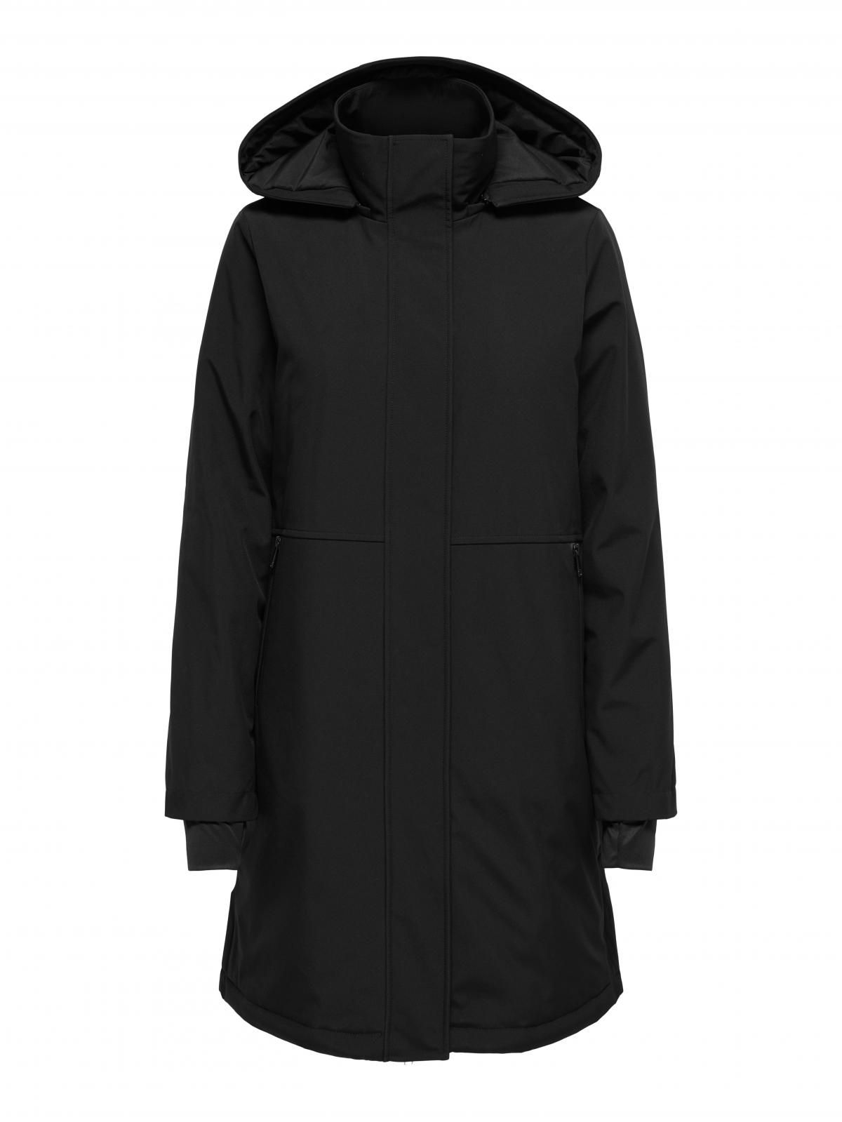 온리 테크니컬 후드 롱 파카 15363184_2161 BLACK / BLACK - 상세 이미지 3