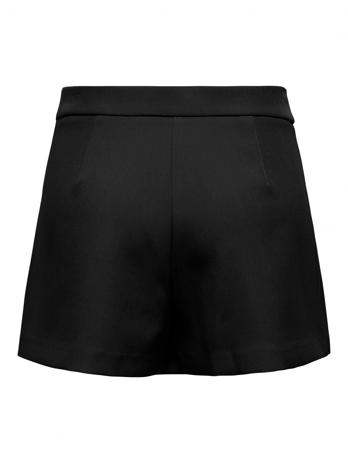 온리 하이웨이스트 플리츠 미니 스커트 15295576_2161 BLACK / BLACK - 상세 이미지 4