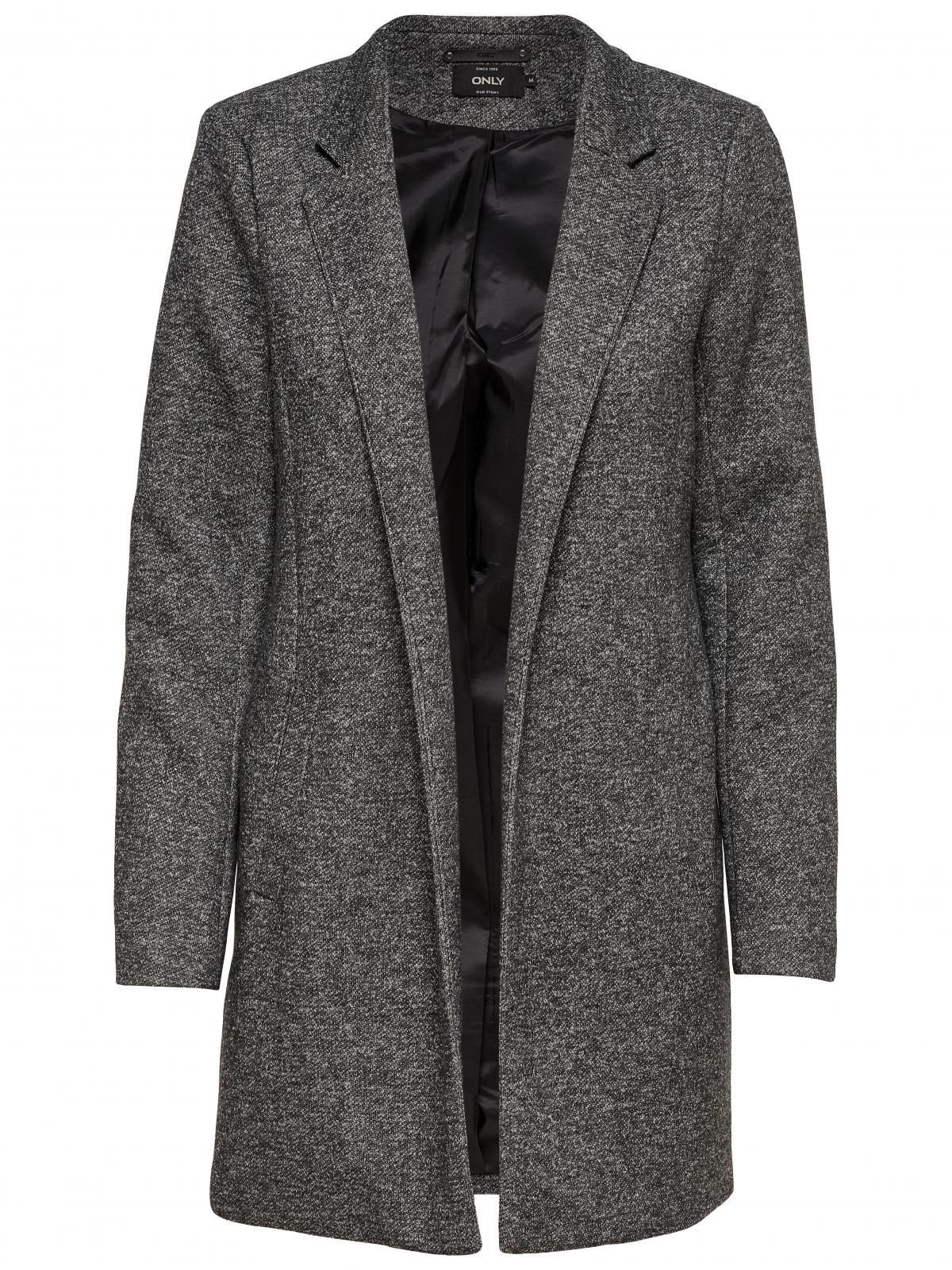 온리 테크니컬 슬림핏 오픈 블레이저 15149366_2383 GREY / DARK GREY MELANGE - 상세 이미지 3