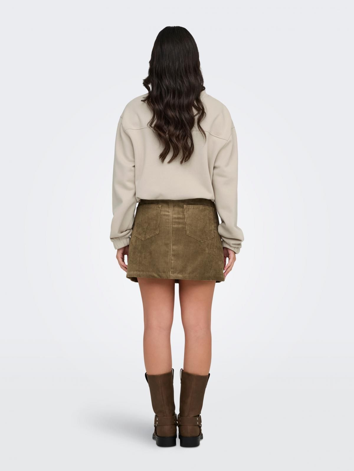 제이디와이 코듀로이 미니 스커트 15335102_7383 BROWN / MALT BALL - 상세 이미지 2
