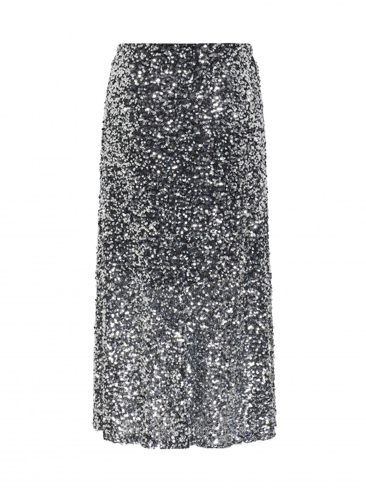 제이디와이 시퀸 글리터 파티 미디 스커트 15352971_387 GREY / SILVER - 상세 이미지 4