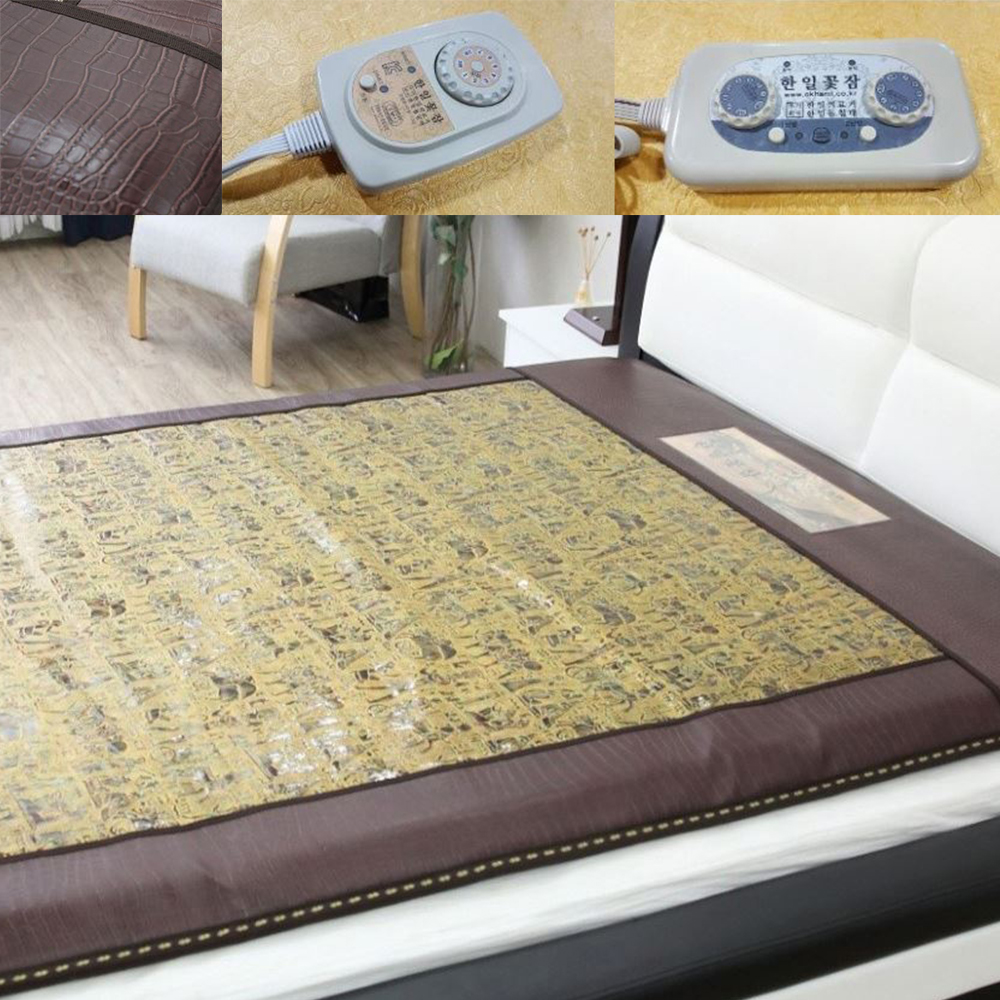 전기 온열 매트 겨울 방수 세라믹 옥돌 절전형 장판