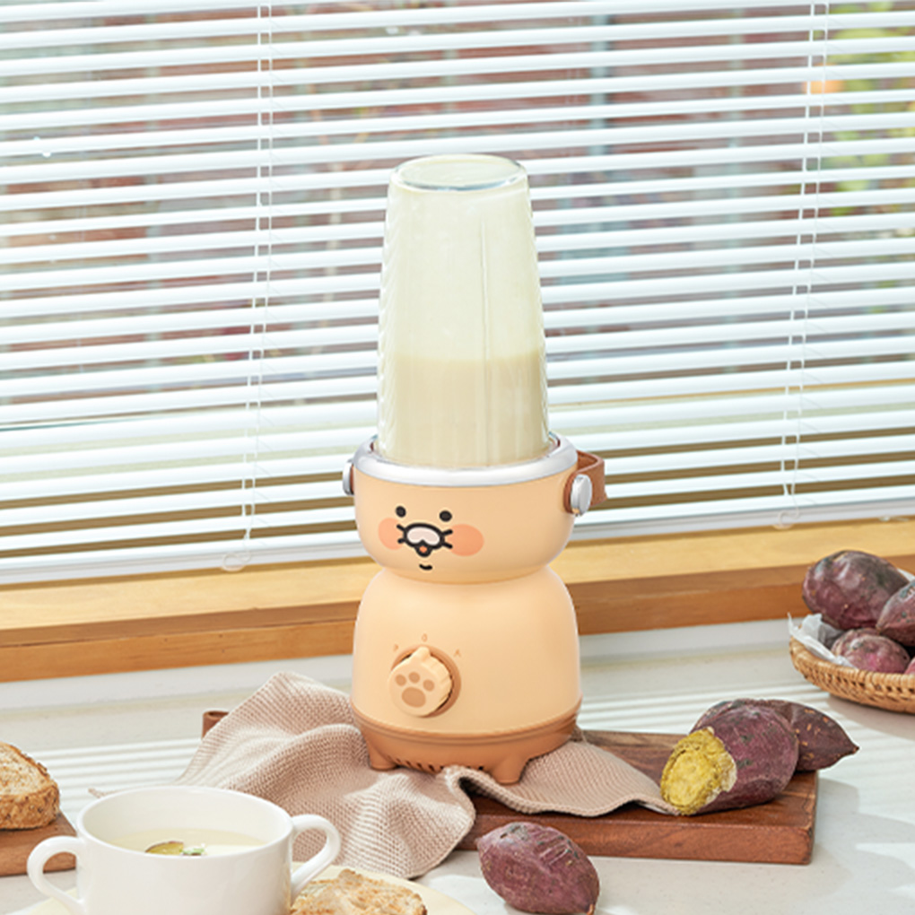 풀무원 춘식이 미니 블렌더 BD50DCPX (소형 믹서기 휴대용 텀블러 과일 쥬스 메이커)