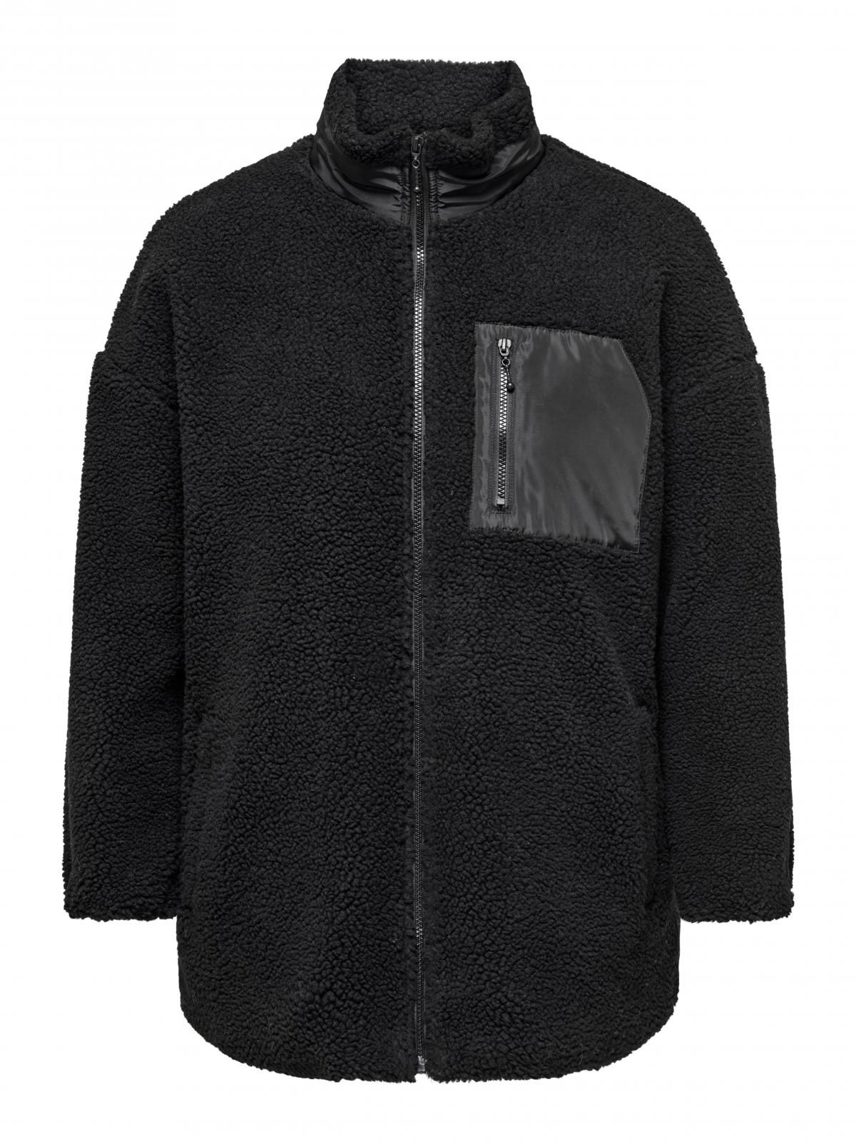 온리 테크니컬 플리스 집업 재킷 15342190_2161_1167310 BLACK / BLACK - 상세 이미지 3