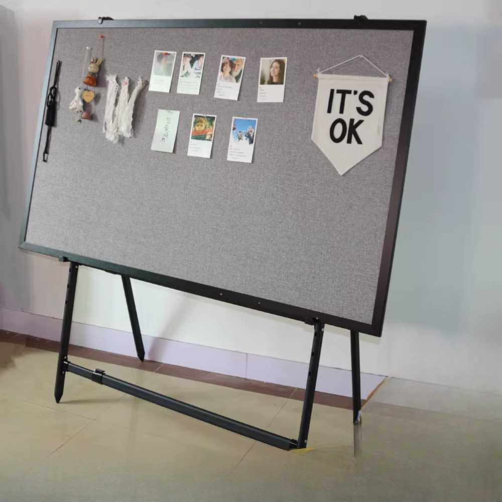 이동식 코르크 보드 스탠드형 사무실 회의용 게시판 A형 90x180cm - 상세 이미지 2