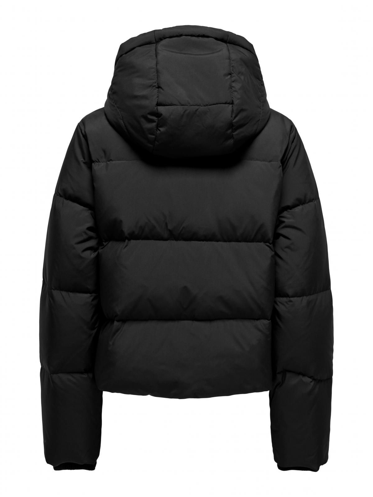 온리 테크니컬 숏 패딩 다운 재킷 15316455_2161 BLACK / BLACK - 상세 이미지 4