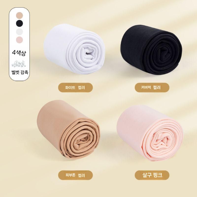 발레스타킹 스타킹 드레스 체조 원활한 댄스 연습용 화이트 S 60d (80-100CM) - 상세 이미지 3
