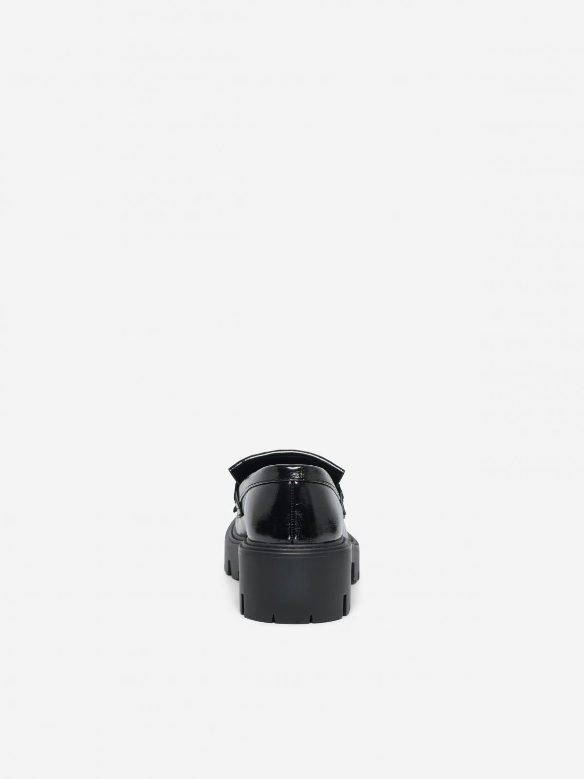 온리 청키솔 프릴 스터드 베이직 로퍼 15356272_2161 BLACK / BLACK - 상세 이미지 2