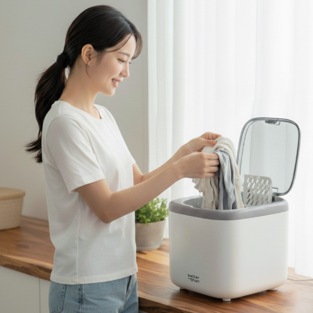 베러댄 미니세탁기 올인원 프로 건조기 일체형 아기 속옷 세탁기 소형 1인용 휴대용 원룸