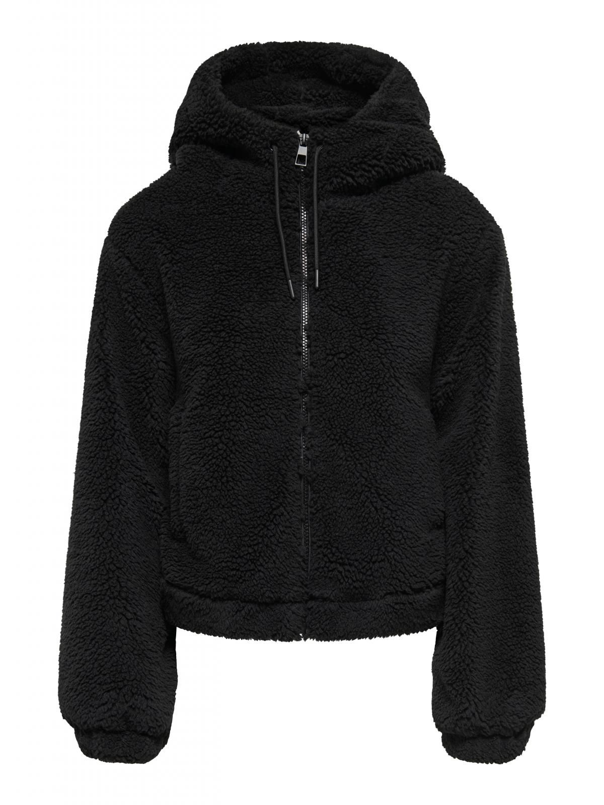 제이디와이 테크니컬 후드 테디 집업 재킷 15353903_2161 BLACK / BLACK - 상세 이미지 3