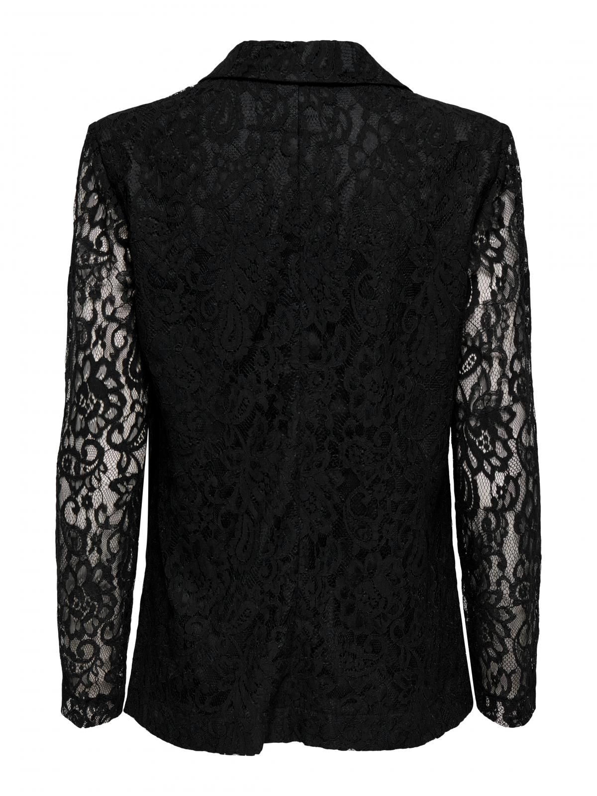 온리 테크니컬 레이스 블랙 테일러드 재킷 15358419_2161 BLACK / BLACK - 상세 이미지 4