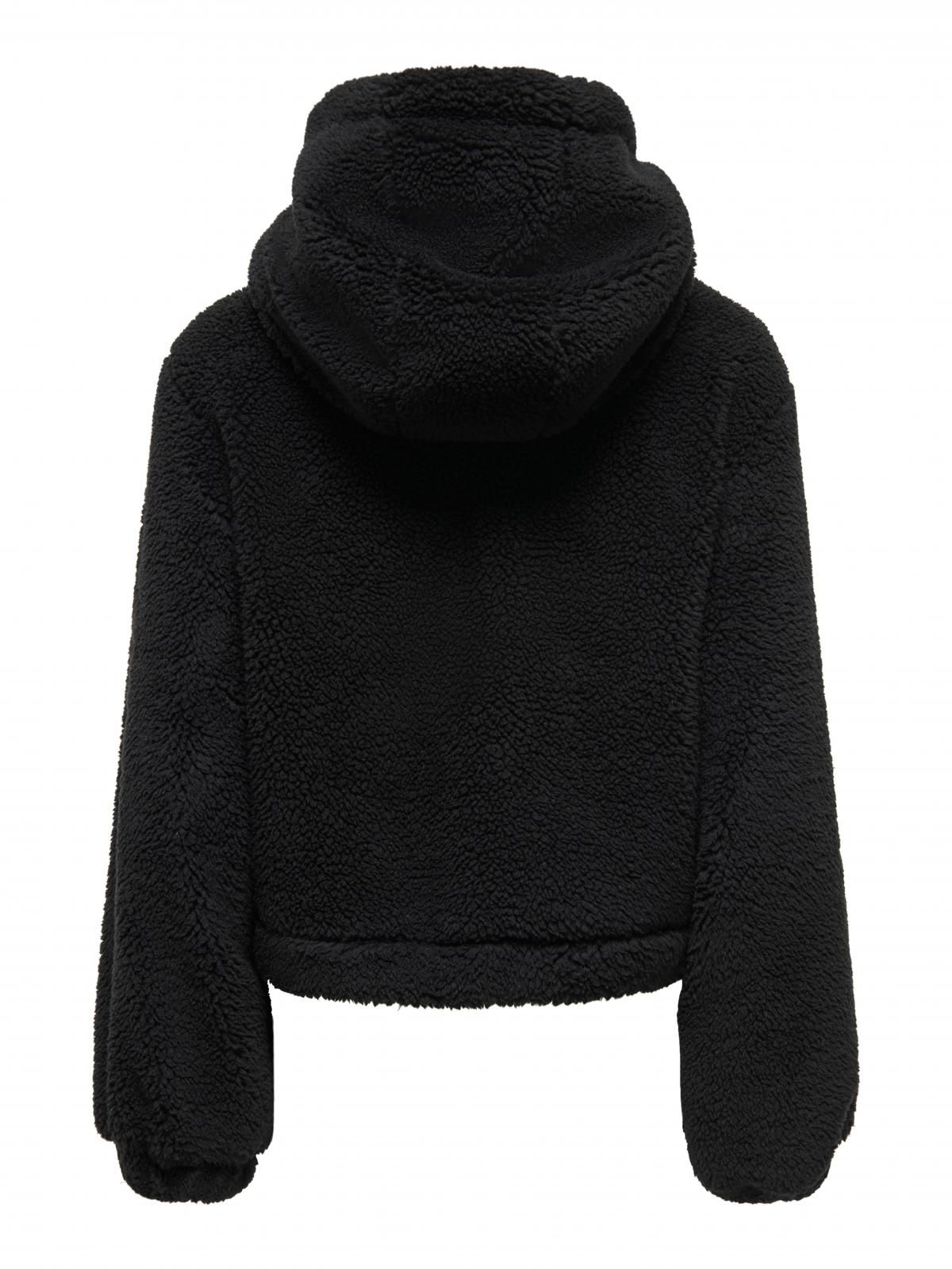 제이디와이 테크니컬 후드 테디 집업 재킷 15353903_2161 BLACK / BLACK - 상세 이미지 4