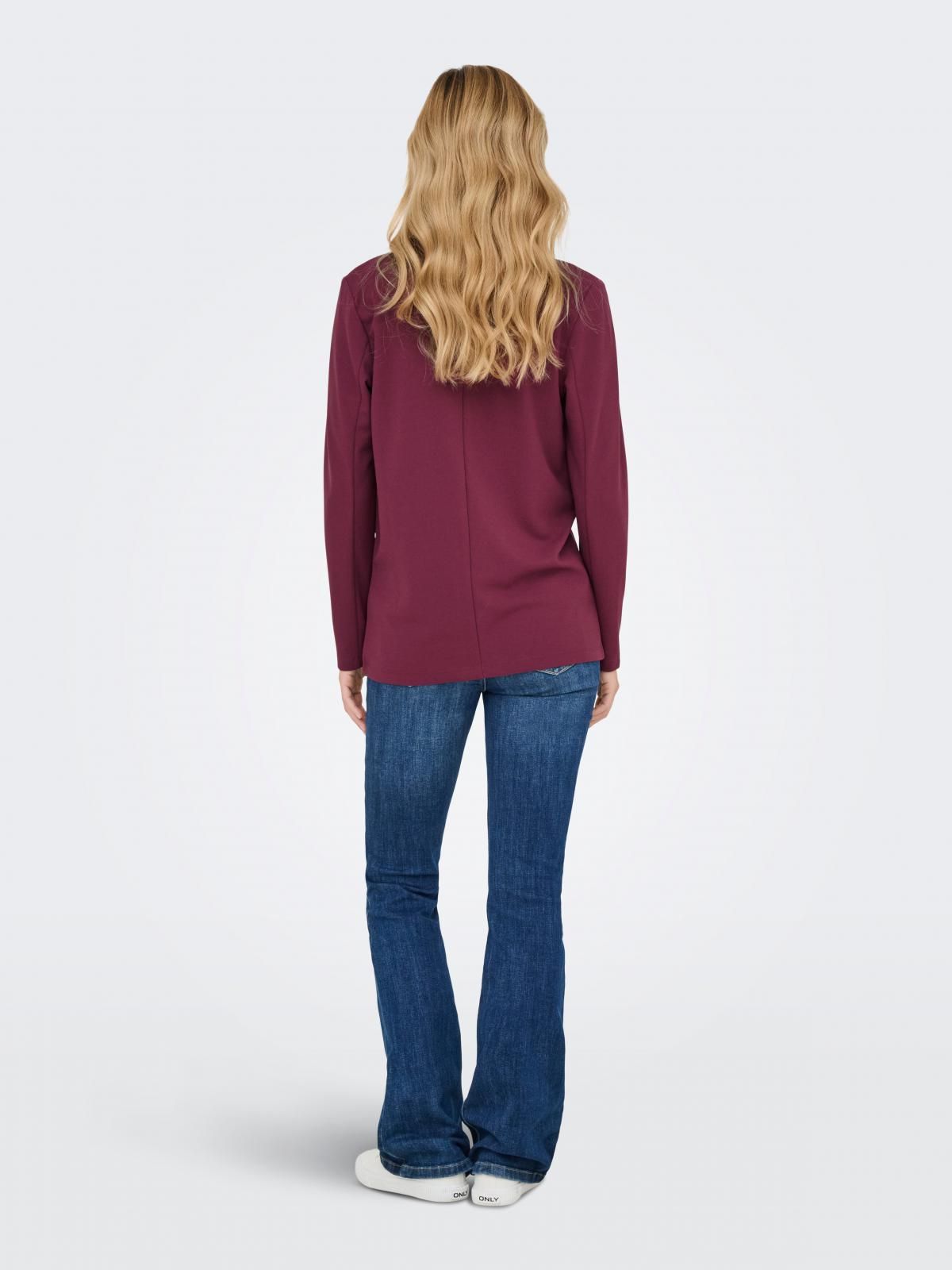 제이디와이 테일러드 더블버튼 버건디 블레이저 15221235_13863 RED / MAROON BANNER - 상세 이미지 2