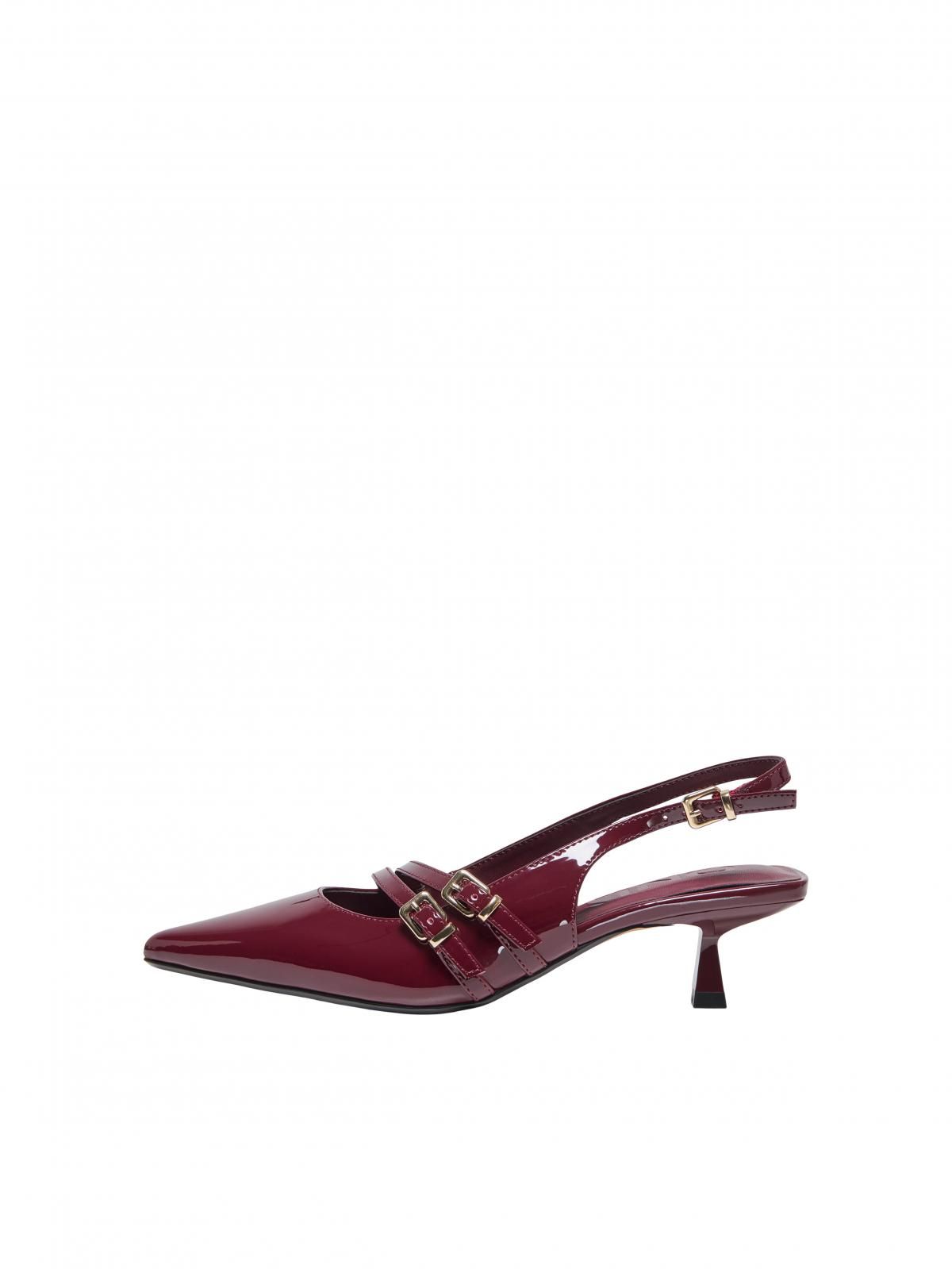 온리 클래식 슬링백 슈즈 포인트토 버건디 15356238_1013 PURPLE / BURGUNDY - 상품 이미지