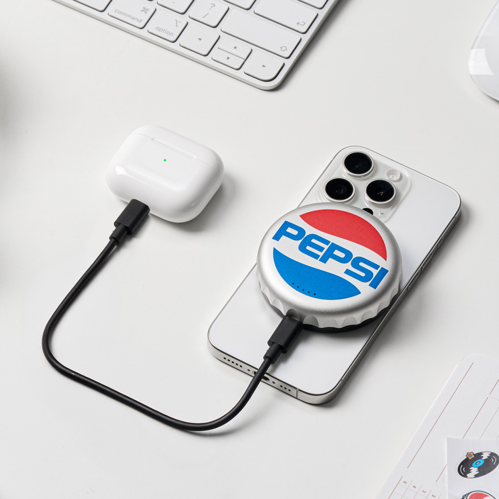 펩시 마그네틱 유무선 맥세이프 보조배터리 PEP-MSCC01 - 상세 이미지 2