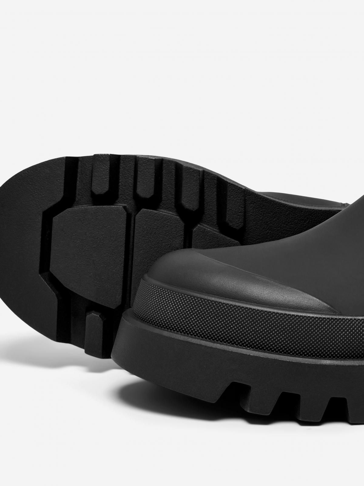 온리 첼시 앵클부츠 미들힐 15304863_2161 BLACK / BLACK - 상세 이미지 4