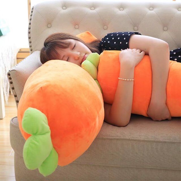당근 바디필로우 인형 긴쿠션 베개 롱쿠션 냉감 다리 수면 순면 토끼 봉제 안고자는 모찌 - 상세 이미지 3