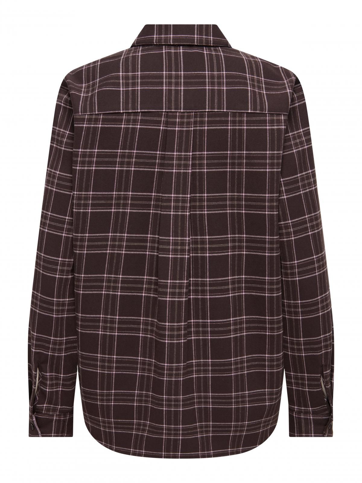 온리 체크 패턴 클래식 긴팔 셔츠 15368629_2161_1256947 BLACK / BLACK - 상세 이미지 5