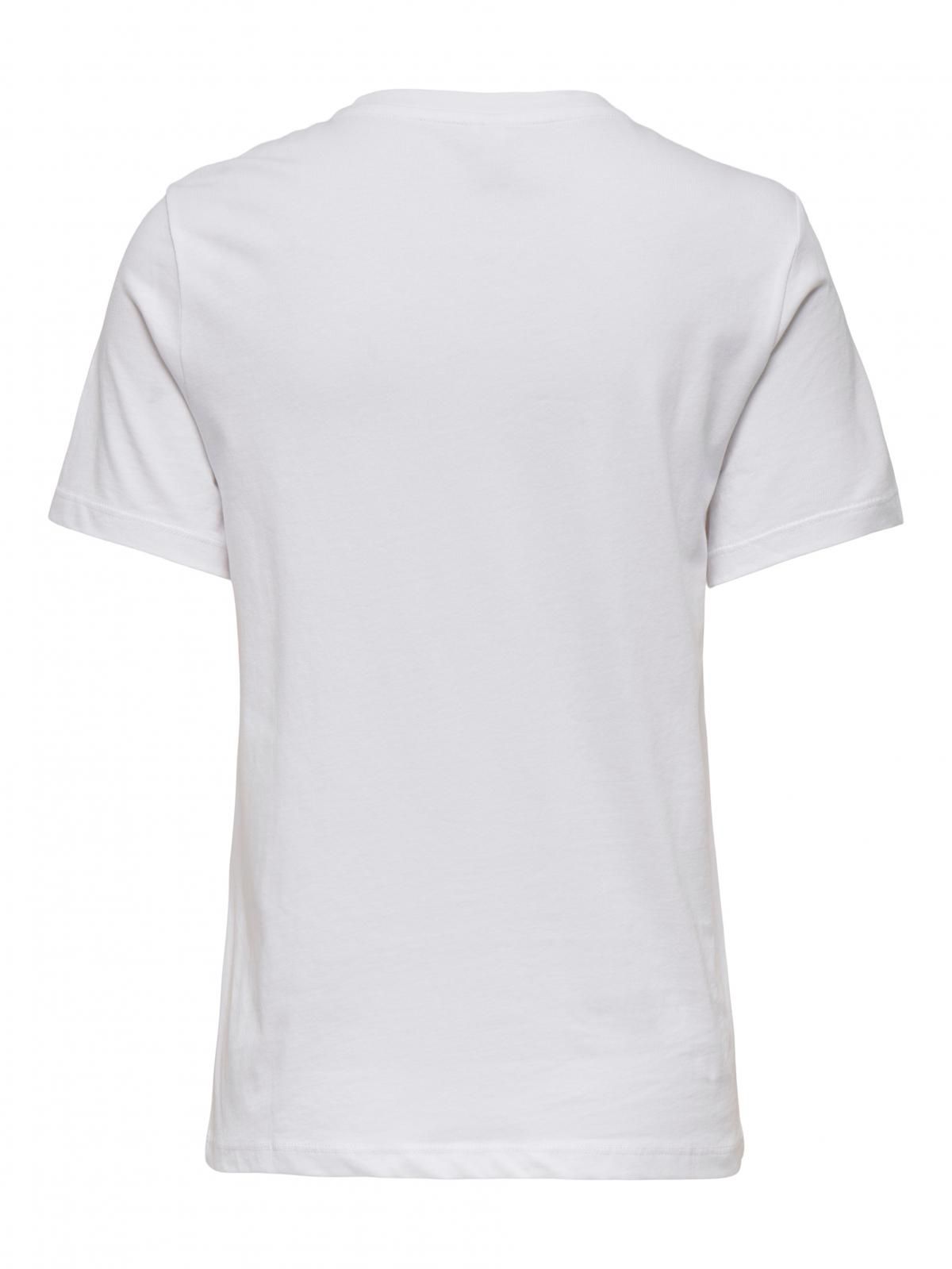 온리 피그먼트 프린트 레터링 반팔 티셔츠 15343191_5_1167250 WHITE / BRIGHT WHITE - 상세 이미지 4