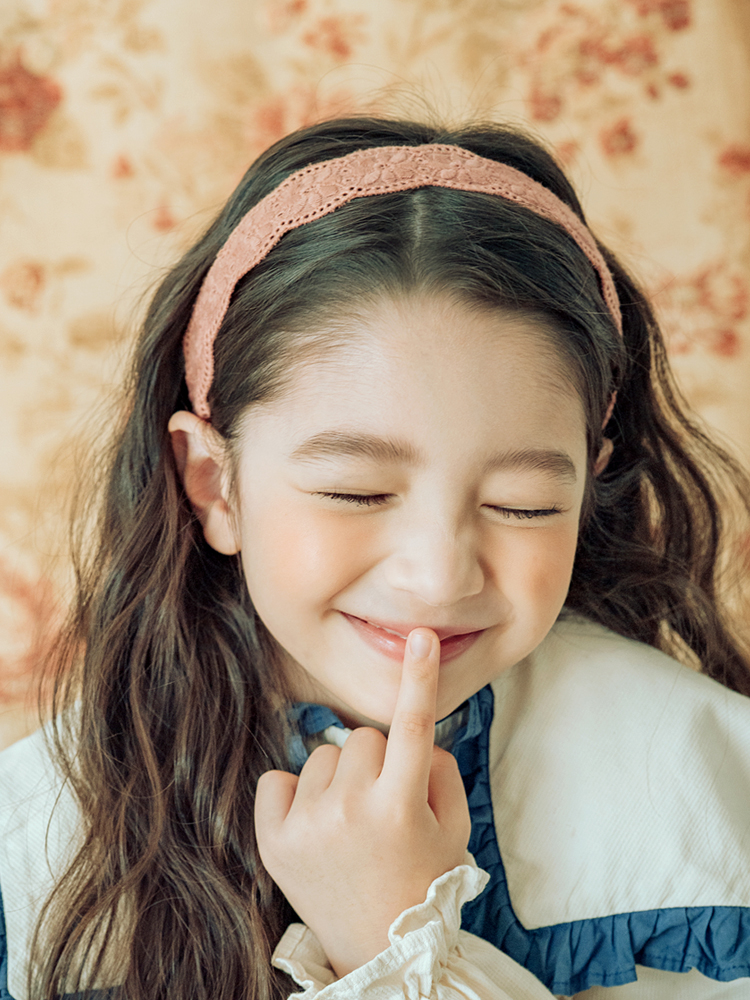 채니봉봉 엘리아 레이스 헤어밴드 - 상품 이미지